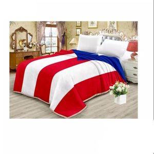 Puerto Rico flag Queen size blanket